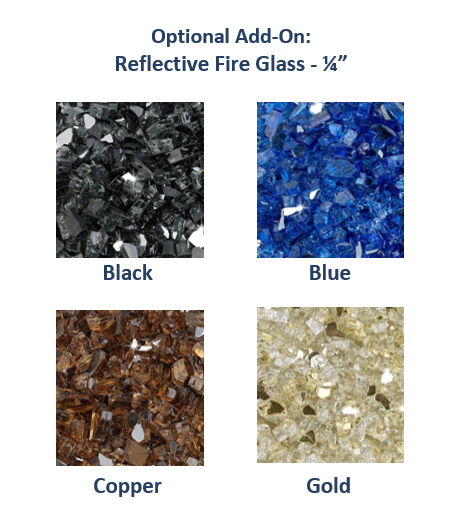 Avalon Concrete Fire & Water Bowl by The Outdoor Plus - Free Cover Included