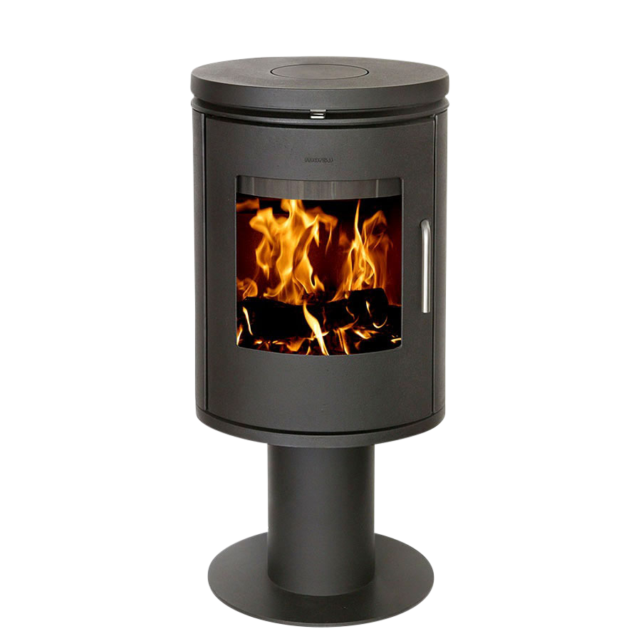 Morso 6148-B Convection Wood Stove, Pedestal