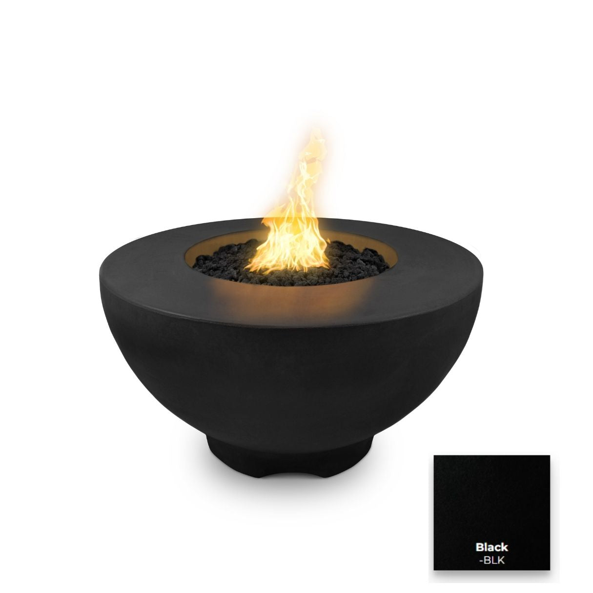Sienna Concrete Fire Pit by The Outdoor Plus - Free Cover Included