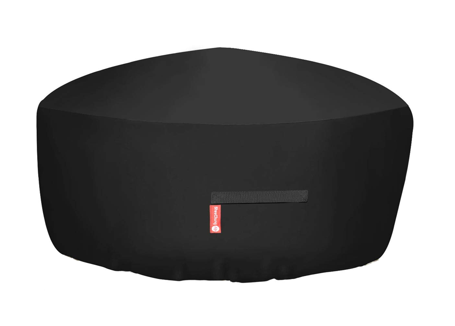 The Outdoor Plus 32" Florence Concrete Fire Pit + Free Cover