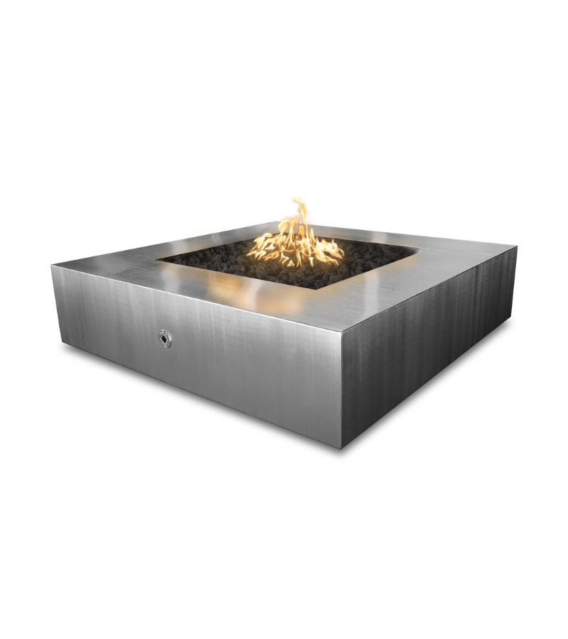 Quad Steel Fire Pit by The Outdoor Plus - Free Cover Included