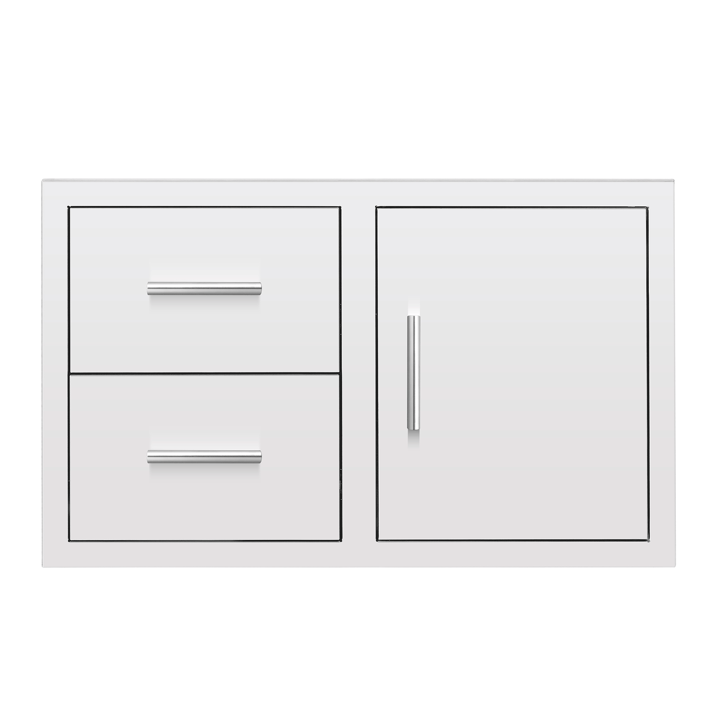 36" 2-Drawer & Access Door Combo