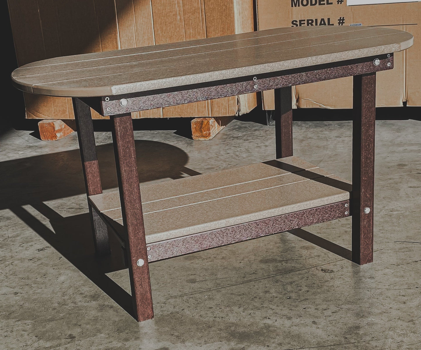 Oval Coffee Table