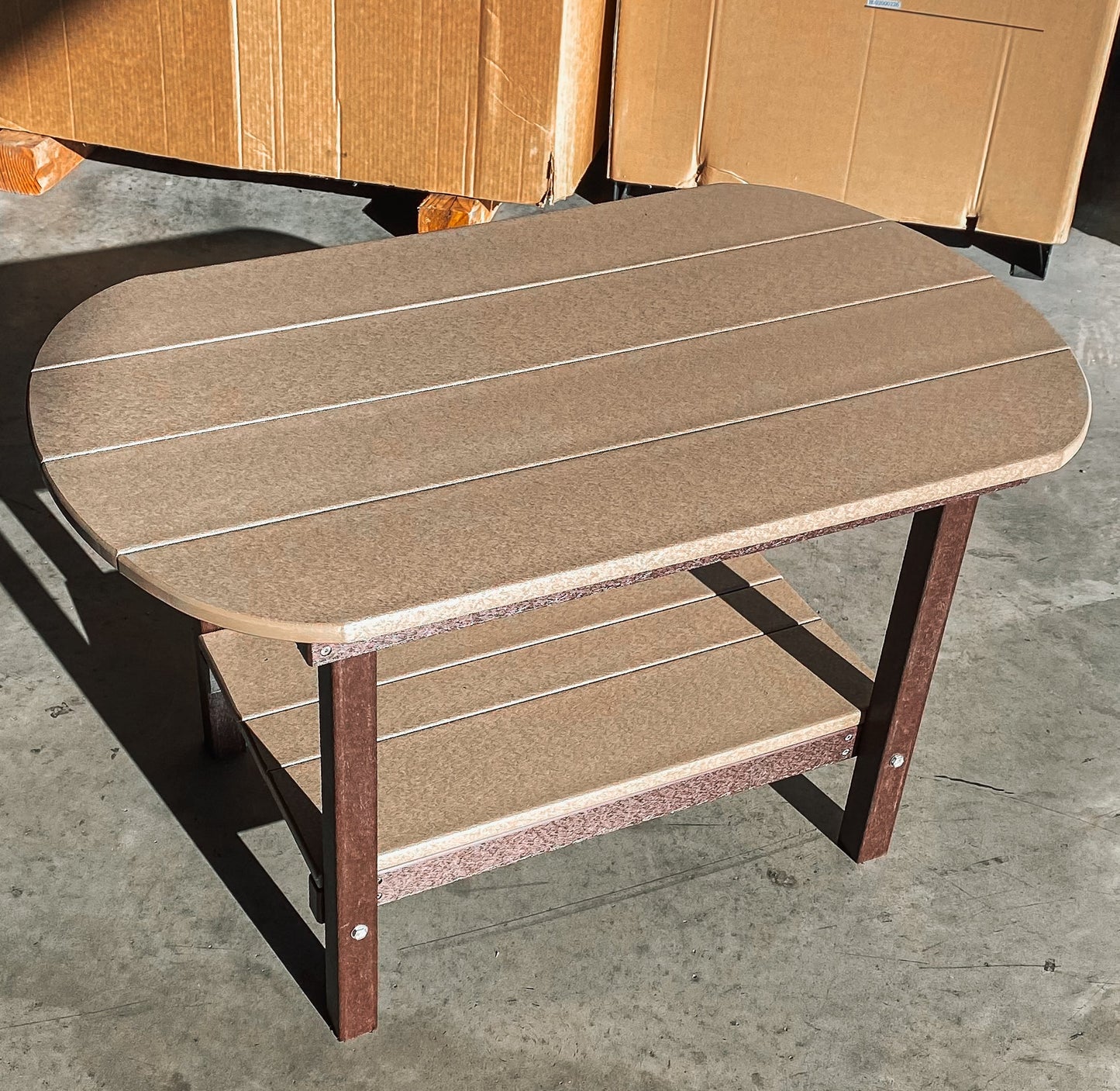 Oval Coffee Table
