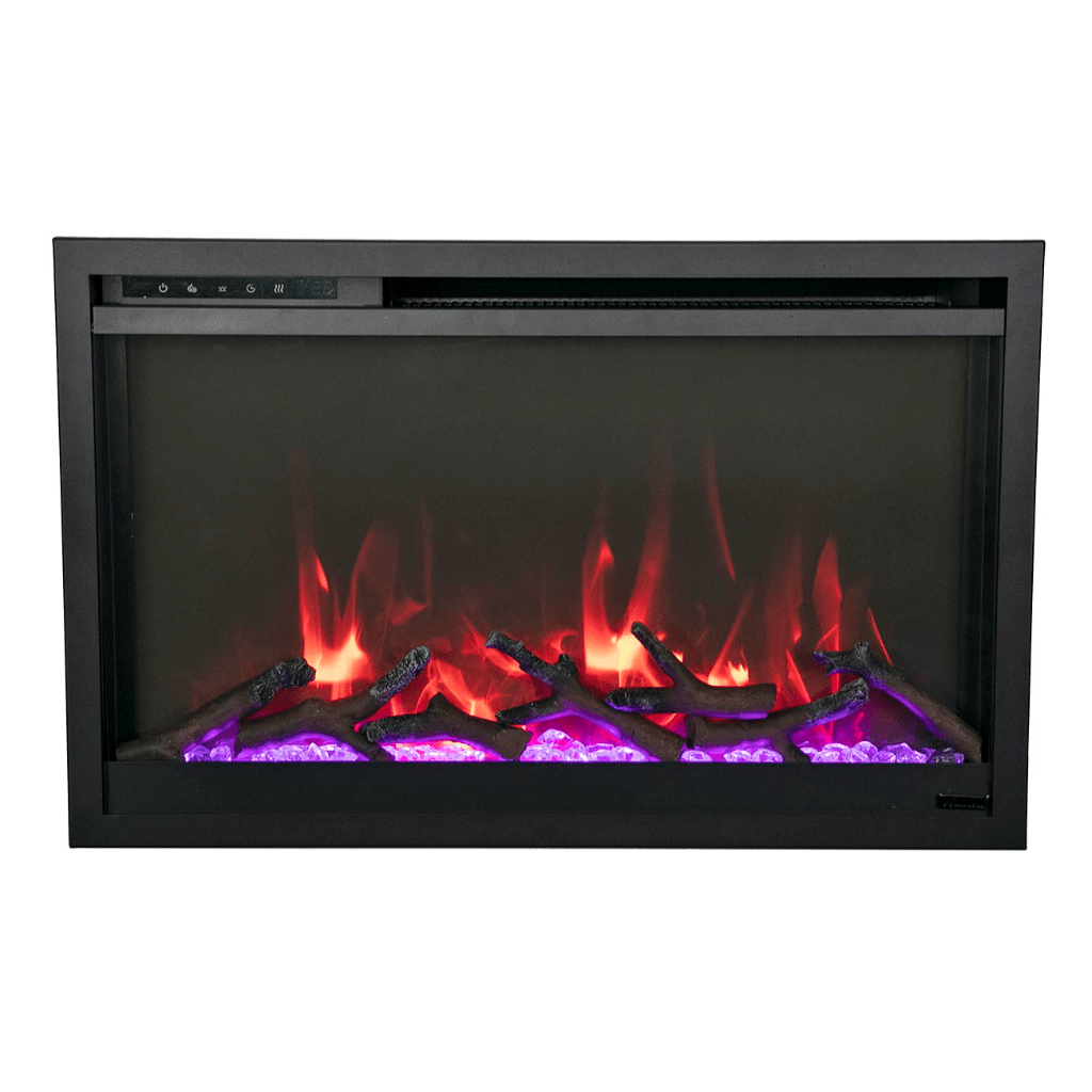 Amantii 26" Traditional Xtraslim Smart Electric Fireplace