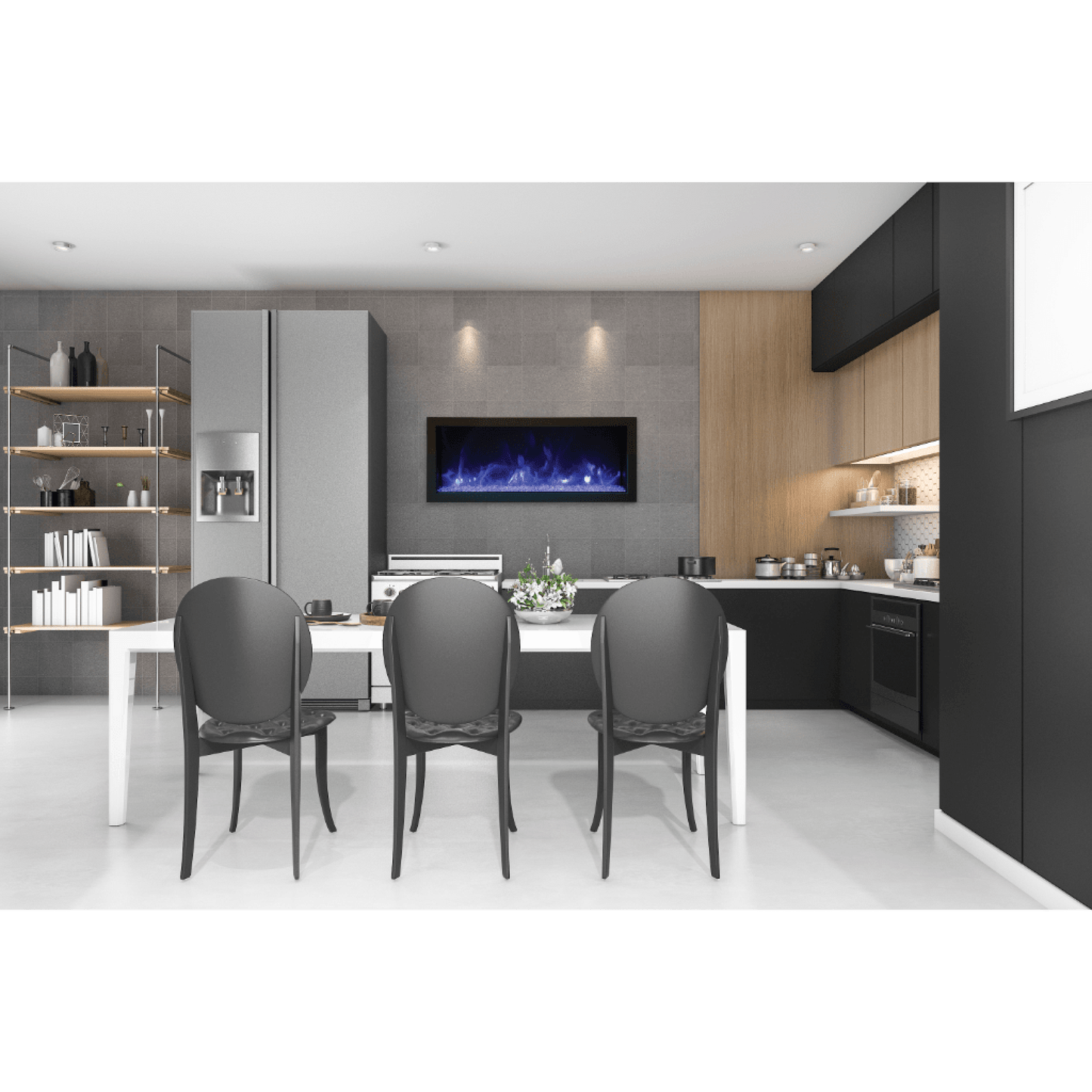 Amantii 30" Panorama Extra Slim Electric Fireplace