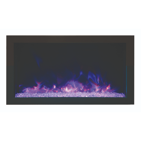 Amantii 30" Panorama Extra Slim Electric Fireplace
