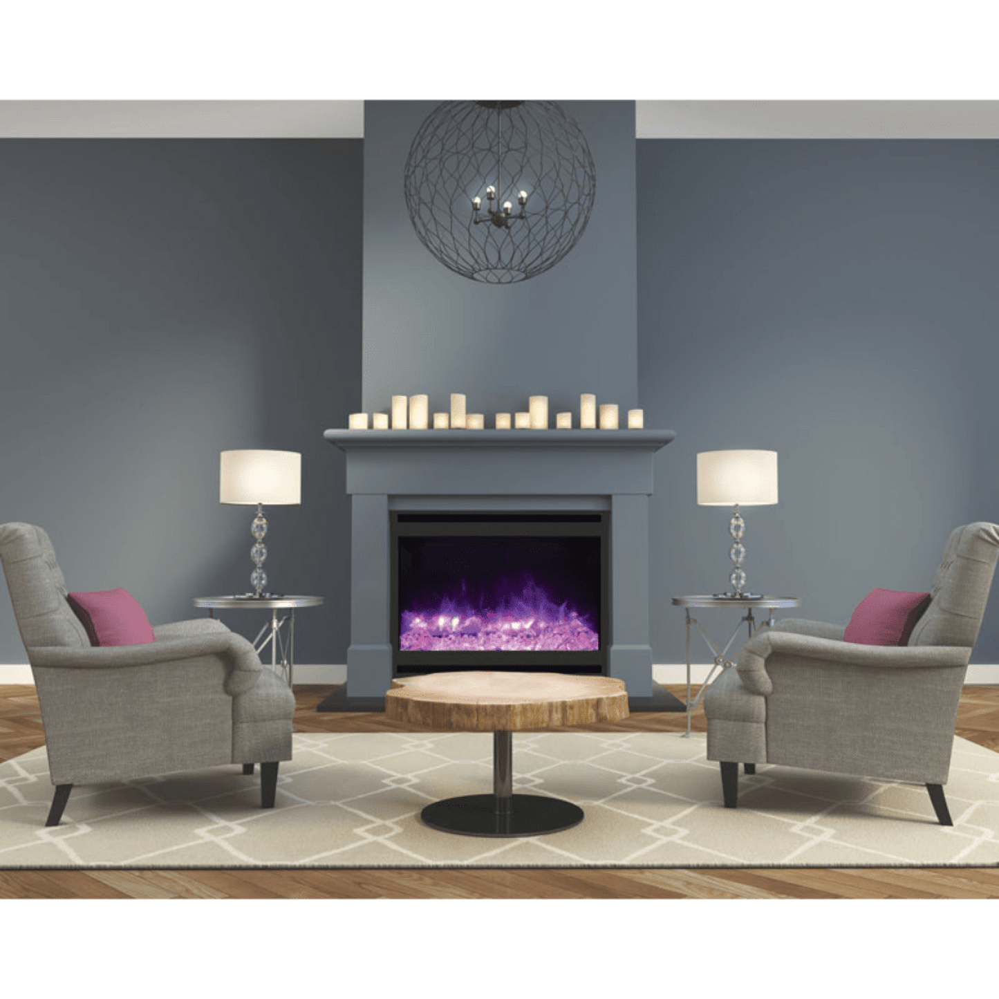 Amantii 31" Zero Clearance Electric Fireplace