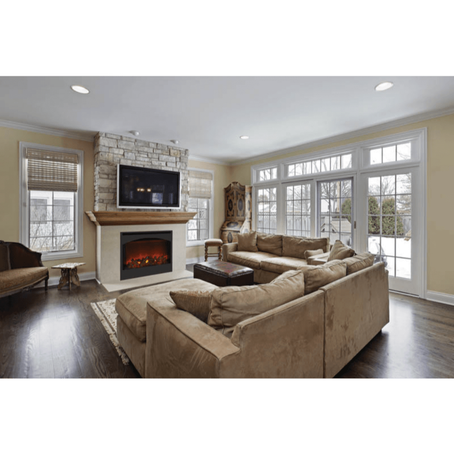 Amantii 31" Zero Clearance Electric Fireplace