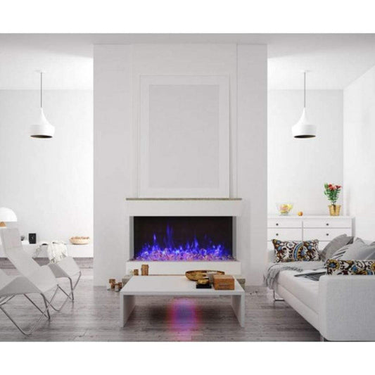 Amantii 50" Tru-View XL XT Three Sided Electric Fireplace
