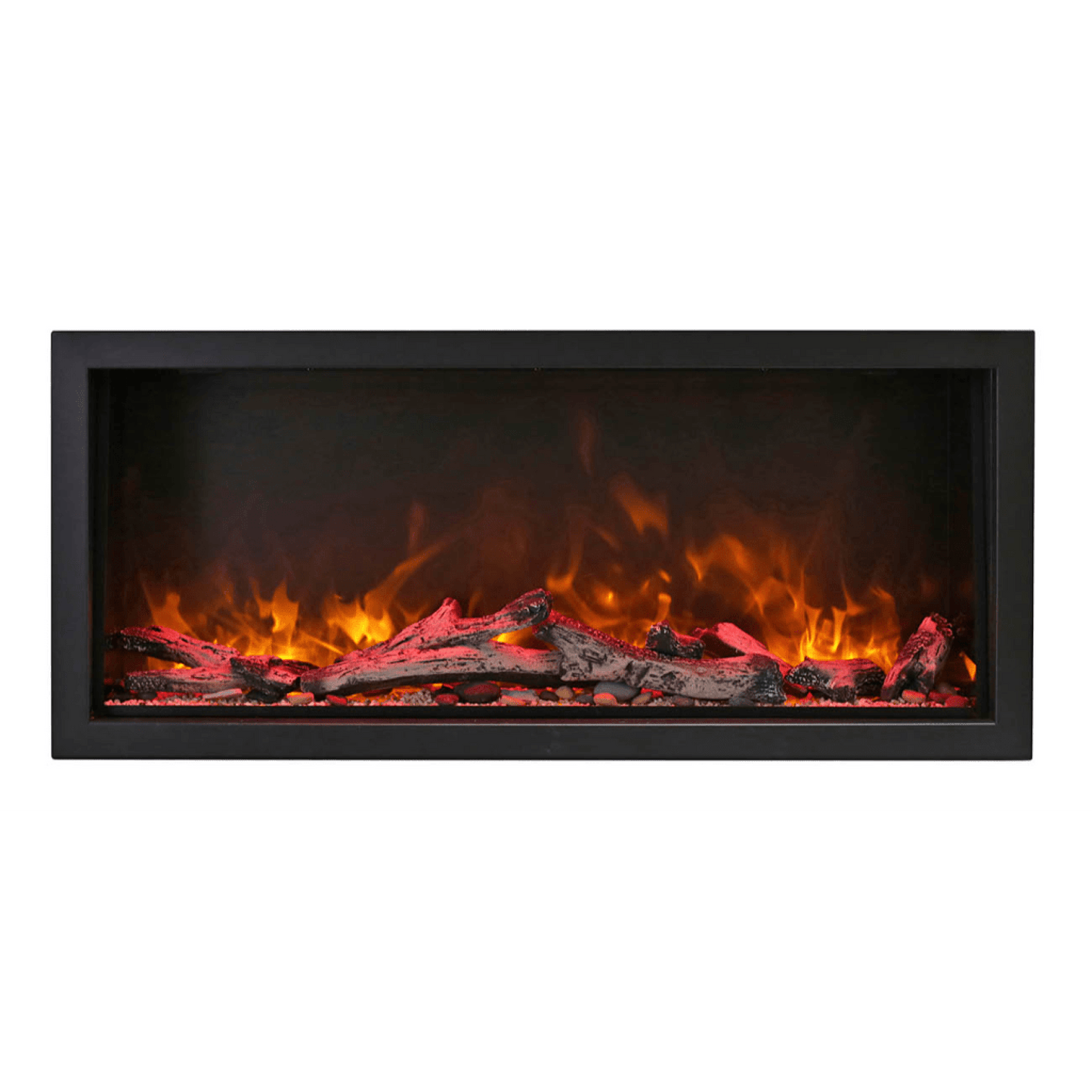 Amantii 60" Symmetry 3.0 Extra Tall Built-in Smart WiFi Electric Fireplace