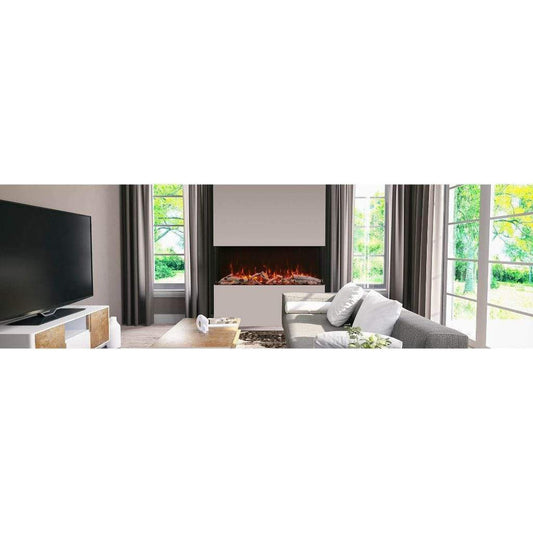Amantii 60" Tru-View XL XT Three Sided Electric Fireplace