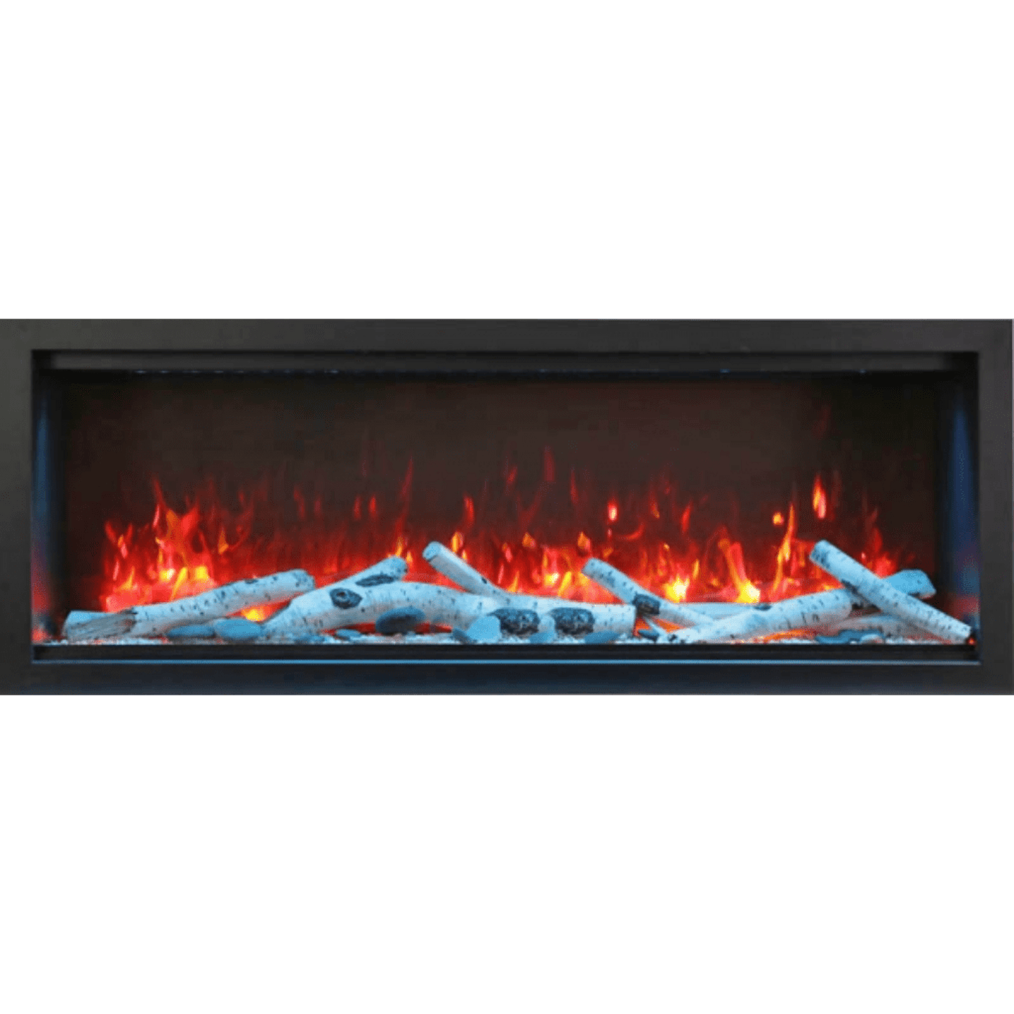 Amantii 74" Symmetry 3.0 Extra Tall Built-in Smart WiFi Electric Fireplace