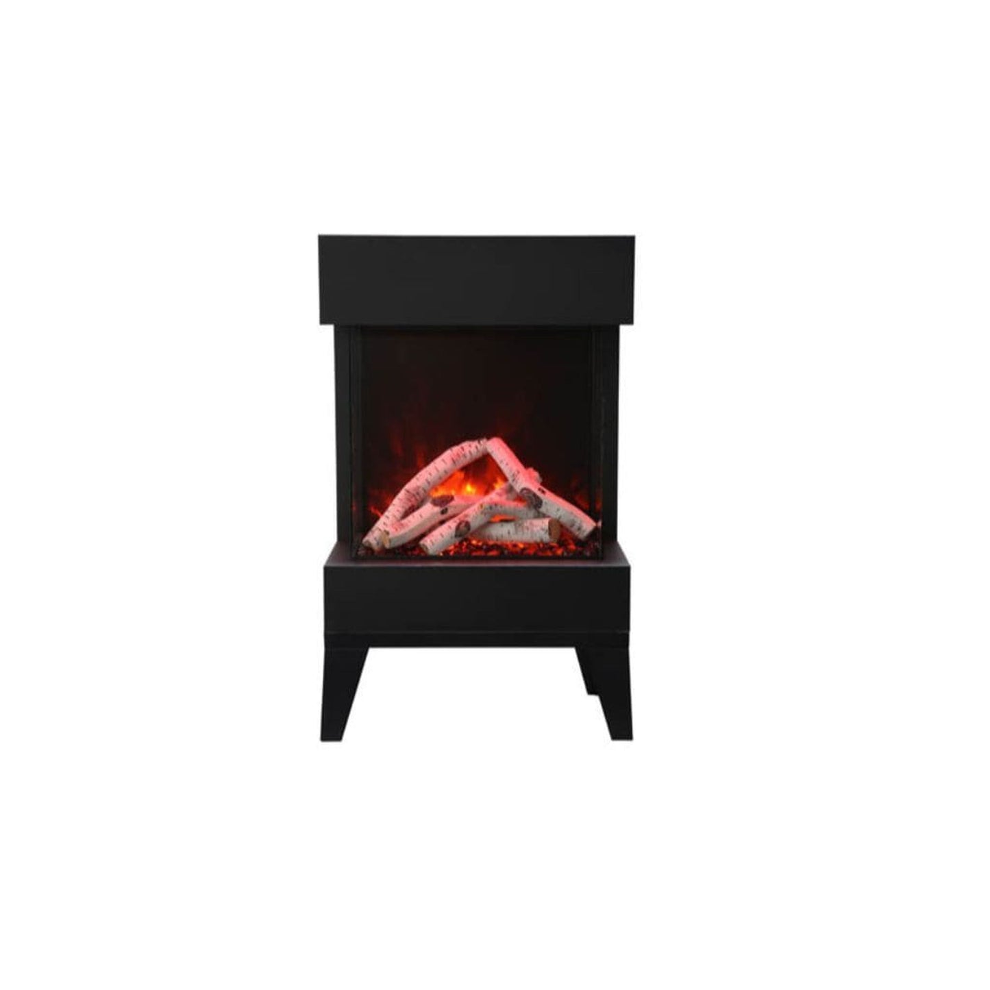 Amantii Cube 20" Three Sided Wall Mount Electric Fireplace
