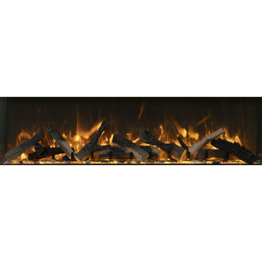 Amantii Design 16 Piece Split Log Set with Deluxe Media Kit