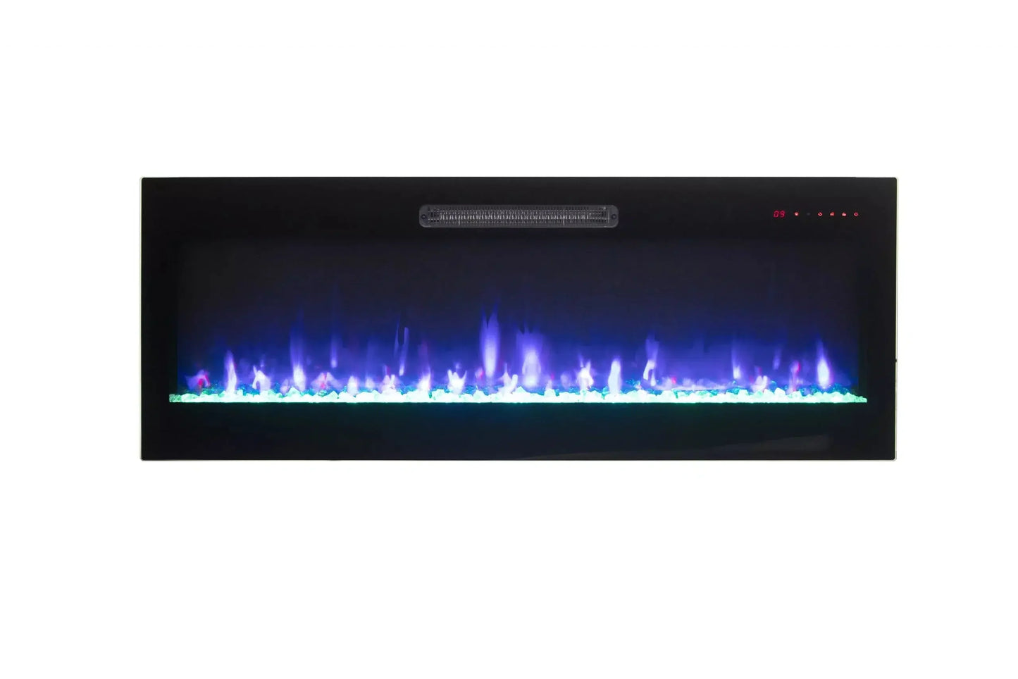 Amantii Fire & Ice Evolution Linear 42" WiFi Enabled Wall-Mounted Electric Fireplace