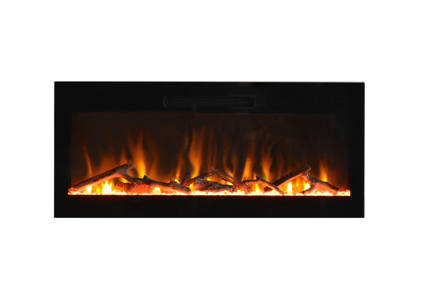 Amantii Fire & Ice Evolution Linear 50" WiFi Enabled Wall-Mounted Electric Fireplace