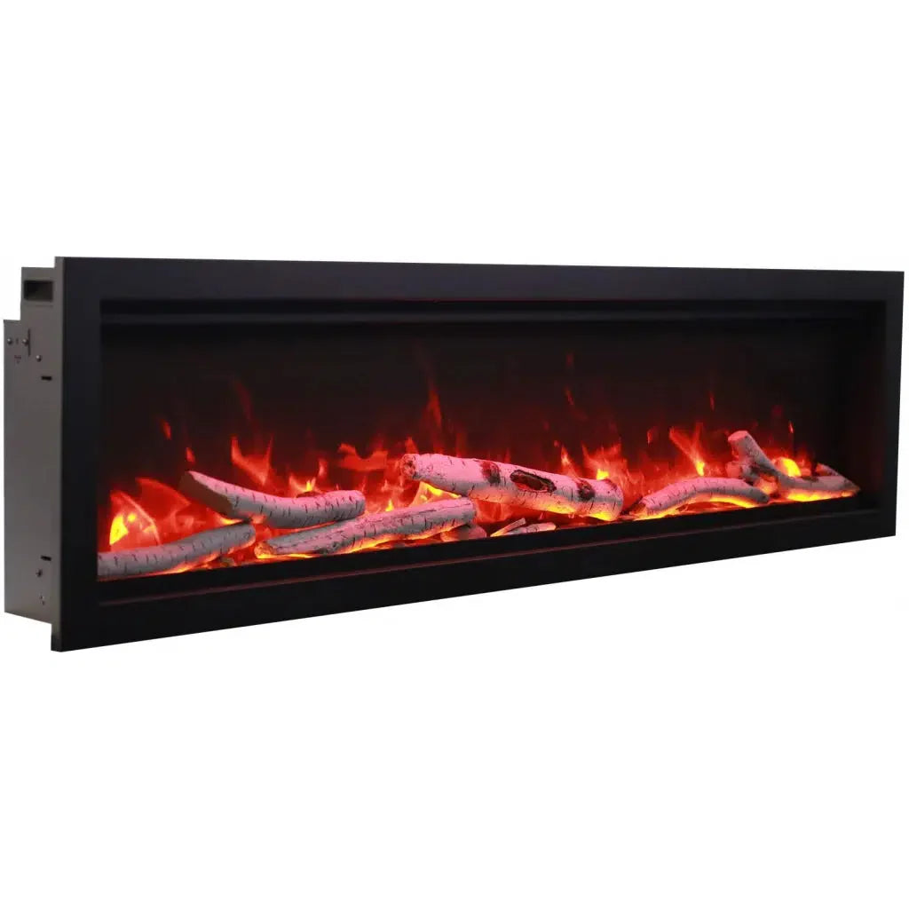 Amantii Symmetry Bespoke 88" Indoor / Outdoor Built-in Clean Face Smart Electric Fireplace