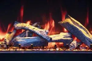 Amantii Symmetry Lumina 34" Indoor Outdoor Built-in Smart Electric Fireplace