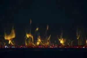 Amantii Symmetry Lumina 34" Indoor Outdoor Built-in Smart Electric Fireplace