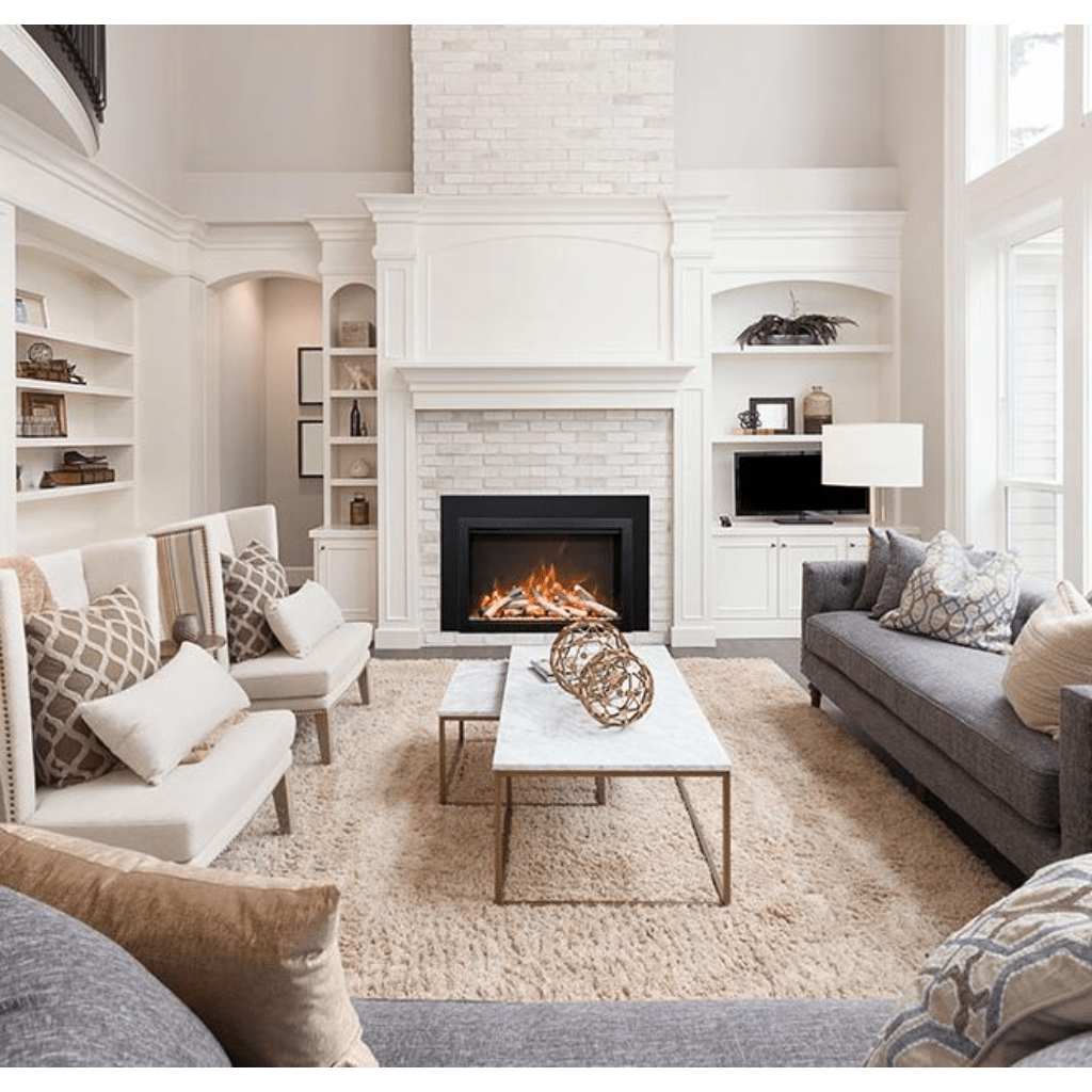 Amantii TRD 38" Traditional Bespoke Indoor/Outdoor Electric Insert Fireplace