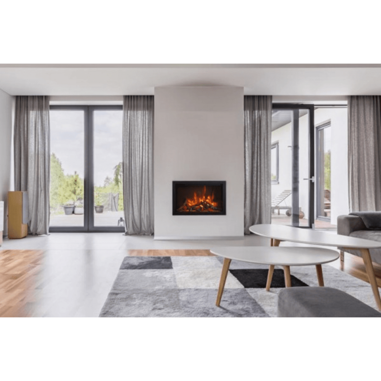 Amantii TRD 38" Traditional Series Built-In Electric Fireplace