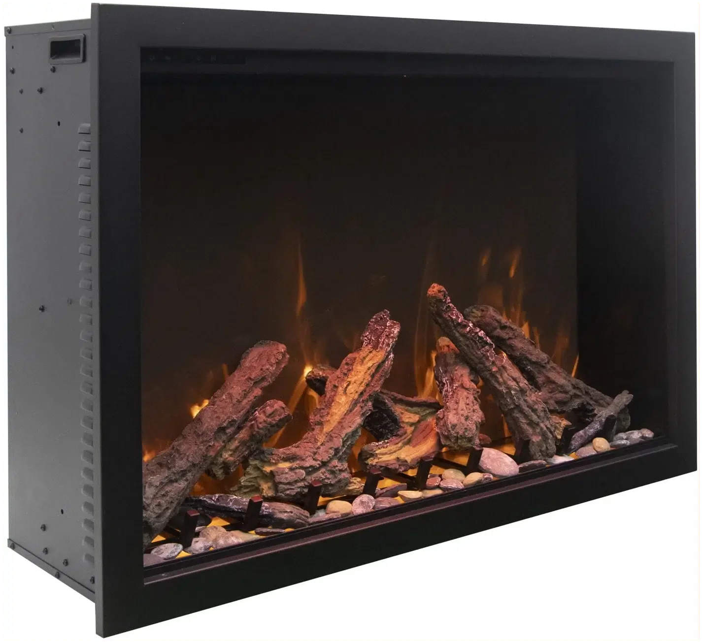 Amantii Traditional Bespoke 30" Indoor/Outdoor Smart Electric Insert Fireplace