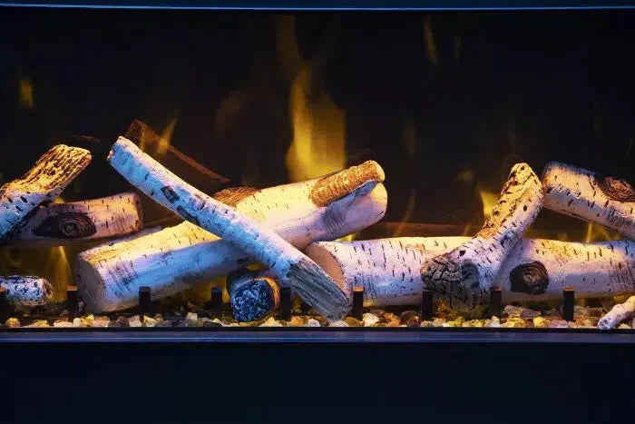 Amantii Traditional Bespoke 30" Indoor/Outdoor Smart Electric Insert Fireplace