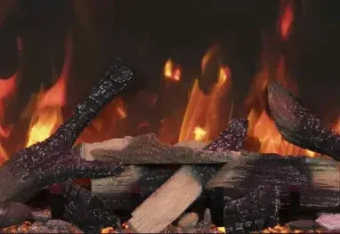 Amantii Traditional Bespoke 30" Indoor/Outdoor Smart Electric Insert Fireplace