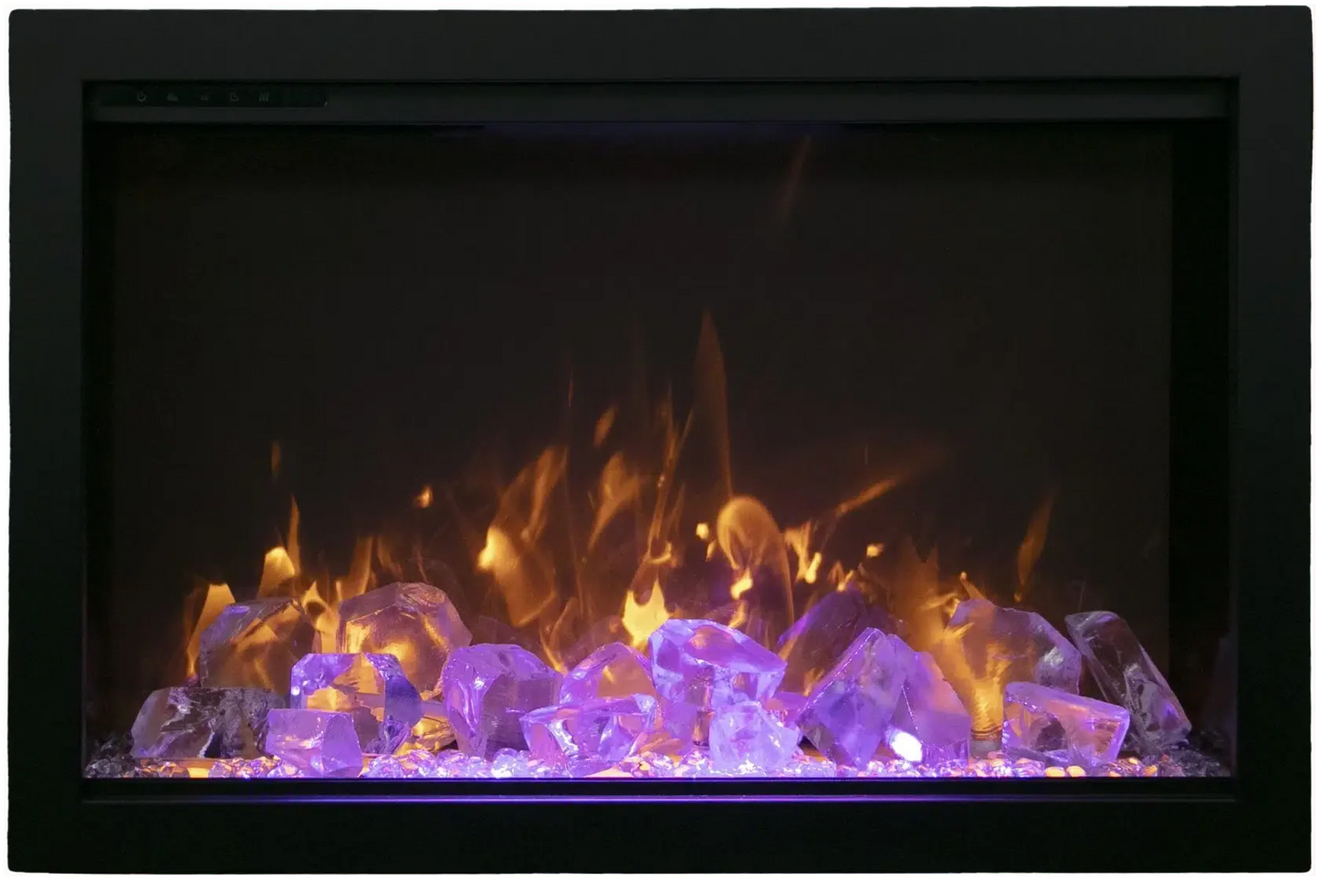 Amantii Traditional Bespoke 30" Indoor/Outdoor Smart Electric Insert Fireplace