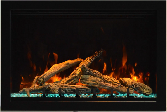 Amantii Traditional Lumina 48" Indoor/Outdoor Smart Electric Fireplace