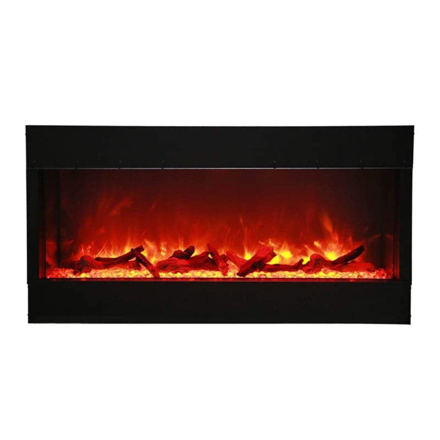 Amantii Tru-View XL Deep 50" Built-In Three Sided Electric Fireplace