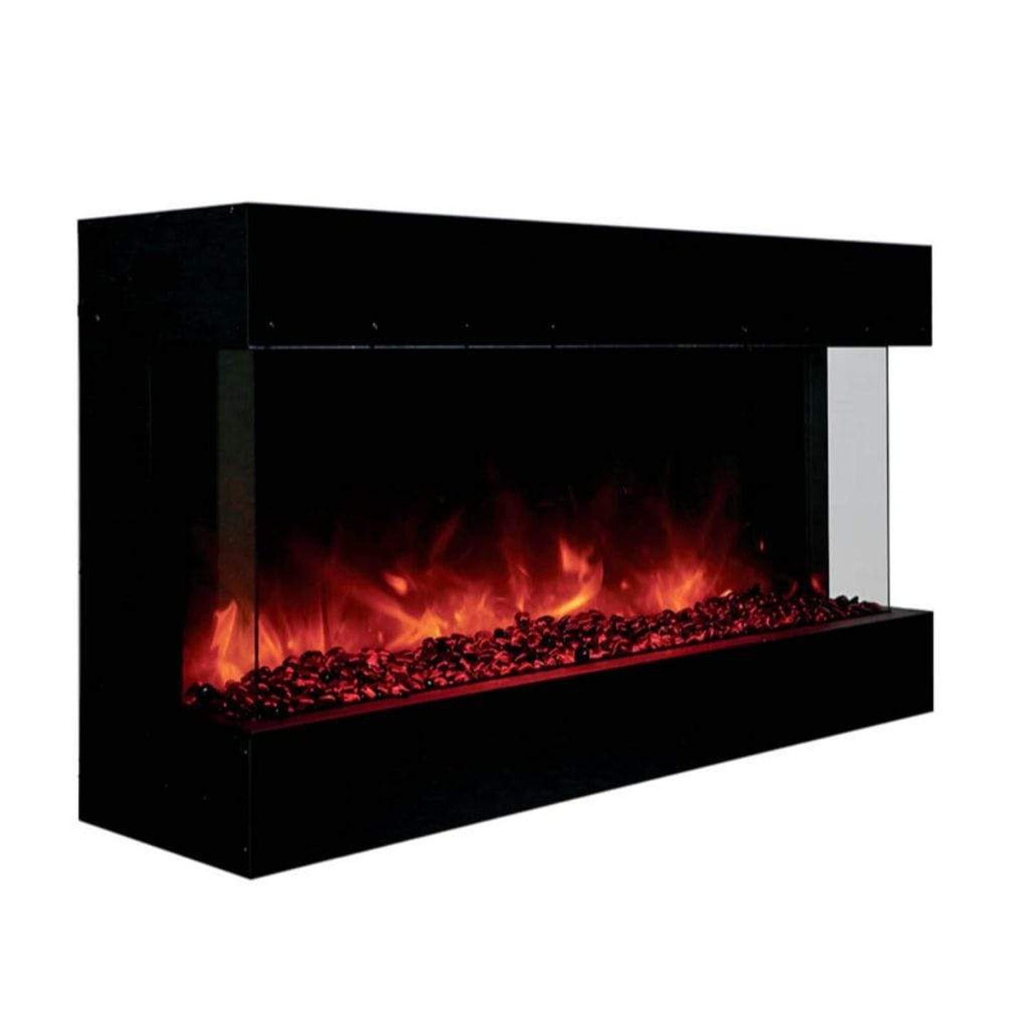 Amantii Tru-View XL Deep 50" Built-In Three Sided Electric Fireplace