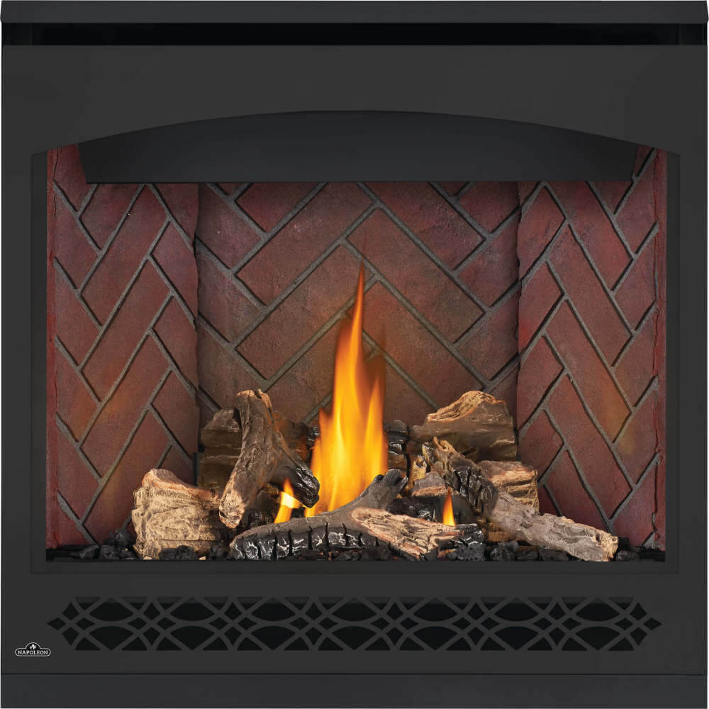 Napoleon Ascent 36" Millivolt Ignition, Propane Gas Direct Vent Fireplace