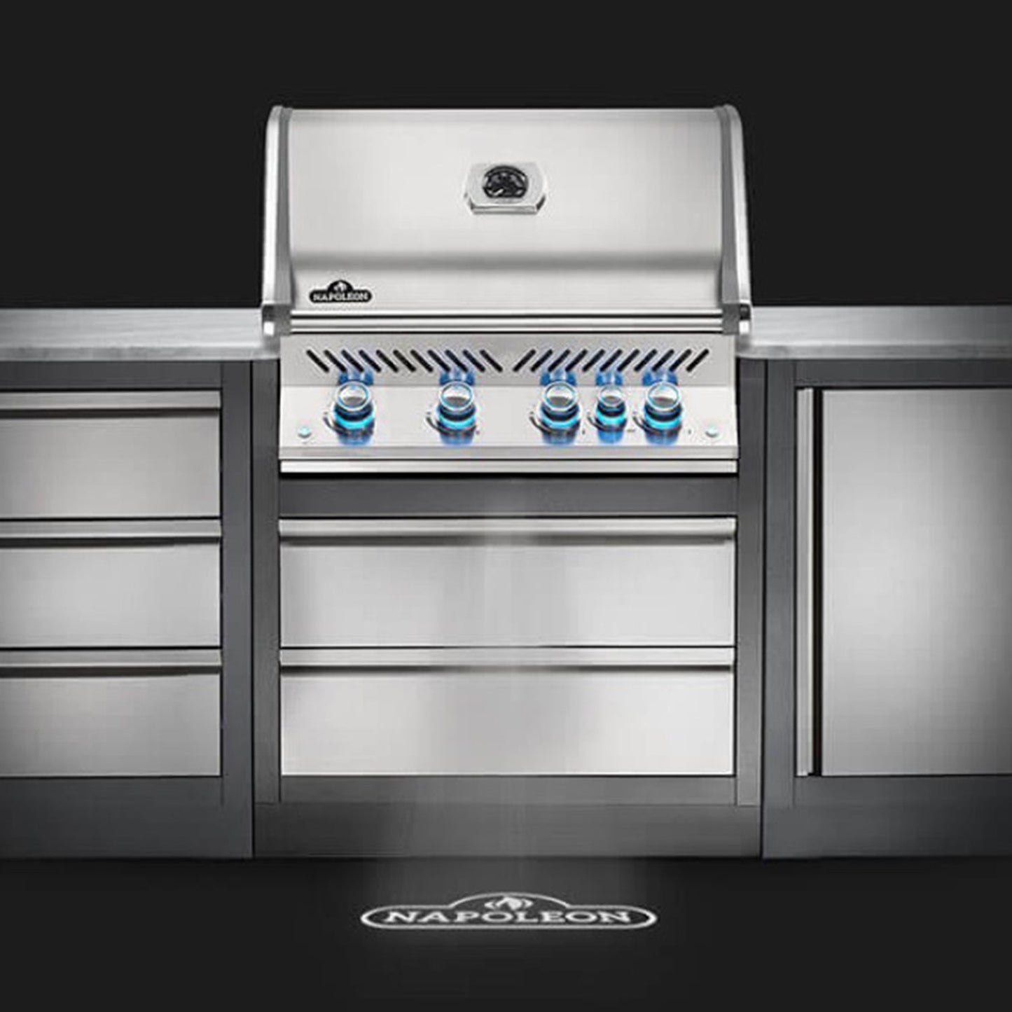 Napoleon Built-In Prestige 500 RB w/ Infared Rear Burner (Stainless Steel) 5-Burner