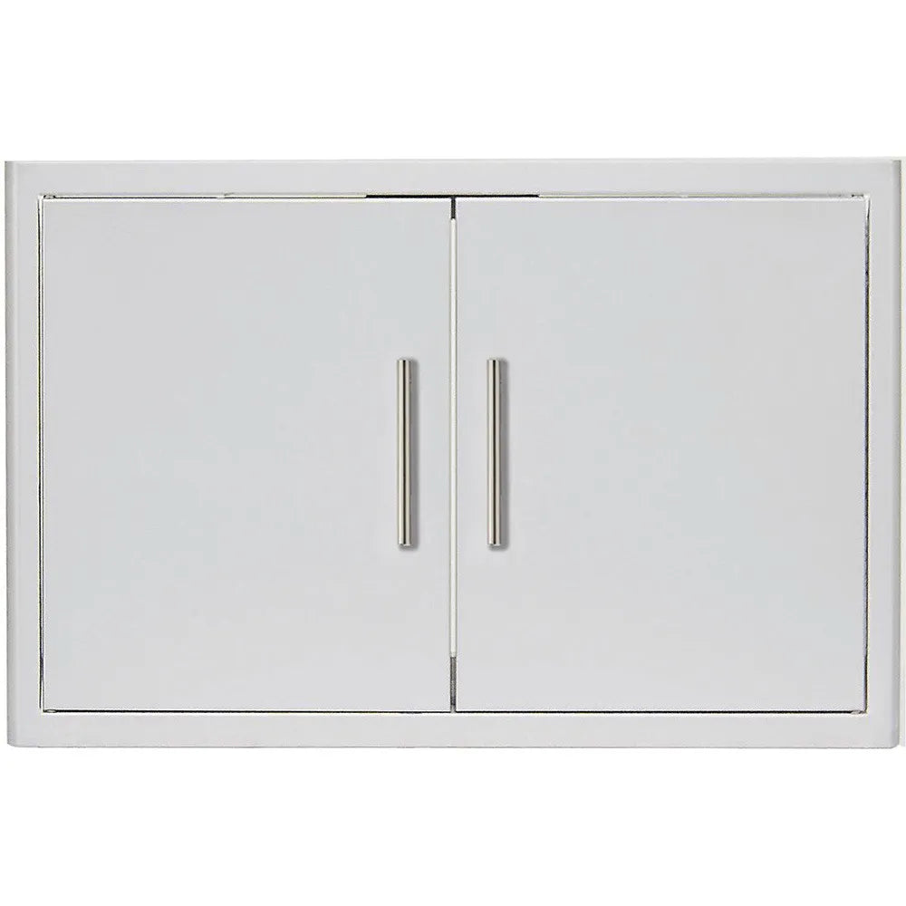 Blaze 40-Inch Double Access Door With Paper Towel Holder in Stainless Steel (BLZ-AD40-R-SC)