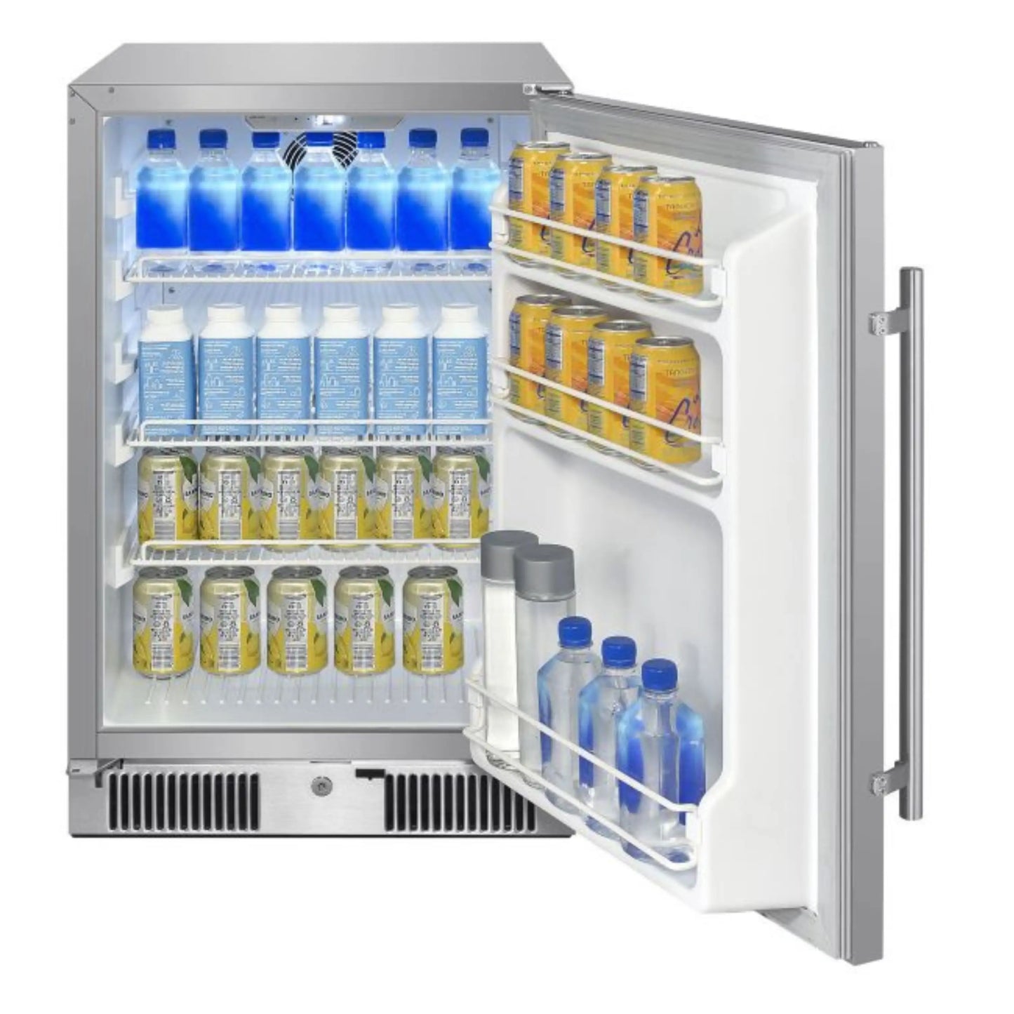 Blaze 20-Inch 4.3 Cu. Ft. Outdoor Rated Refrigerator with Lock (BLZ-SSRF20-4.3)