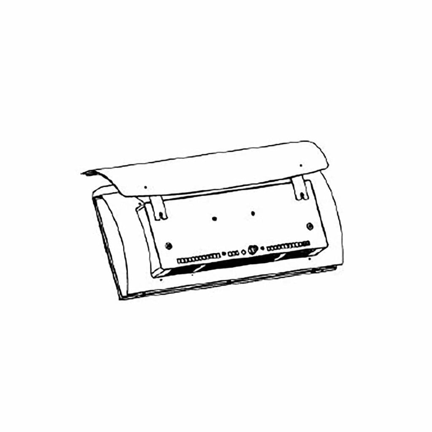 Bromic Heating Heat Deflector for Platinum Smart-Heat Series 300 Gas Heater