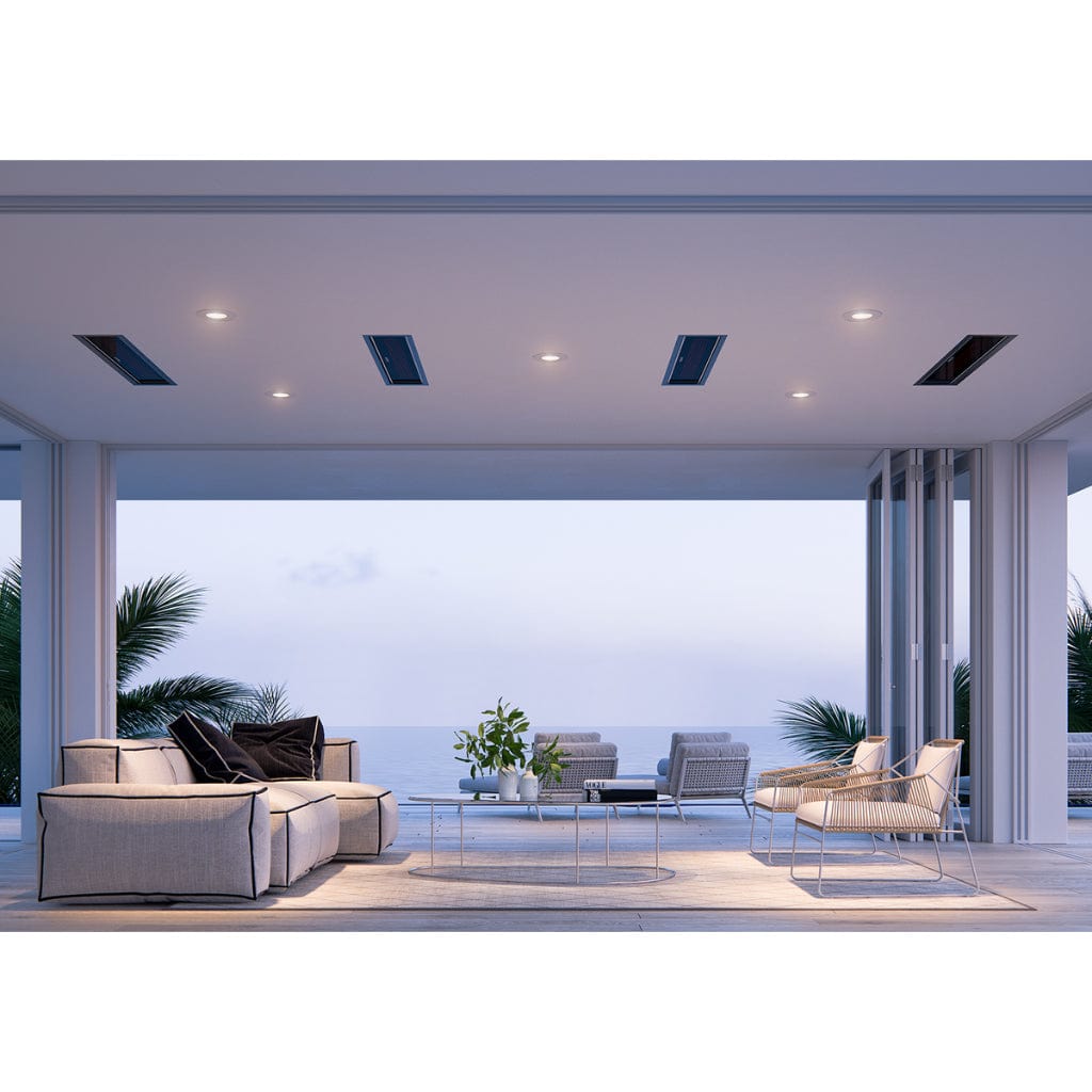 Bromic Heating Platinum Marine Smart-Heat 53" 4500 Watt 220-240V Black Electric Patio Heater