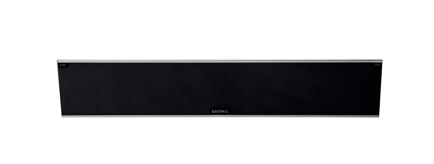 Bromic Heating Platinum Smart-Heat 33" 2300 Watt 208V Black Electric Patio Heater