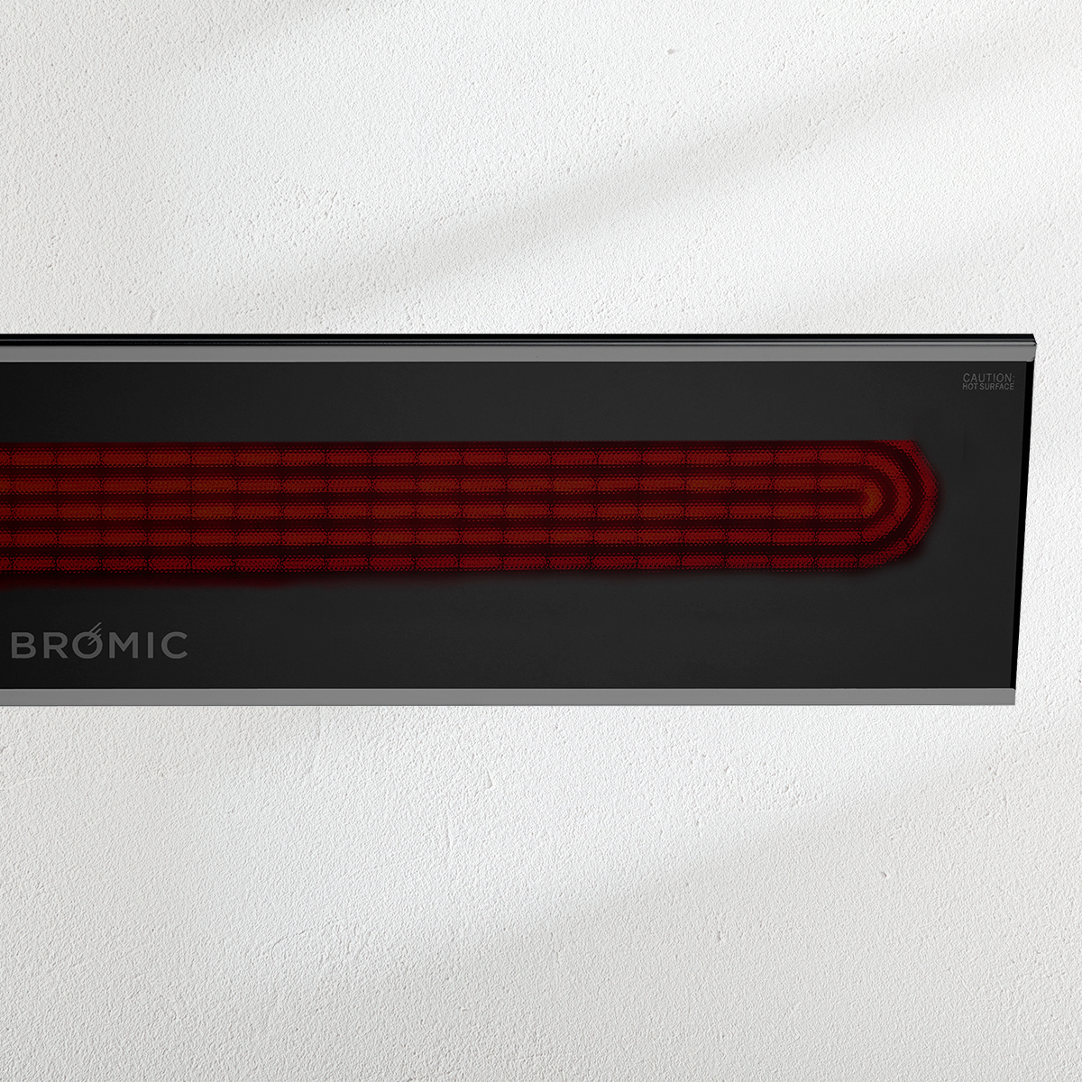 Bromic Heating Platinum Smart-Heat 53" 4500 Watt 208V Black Electric Patio Heater