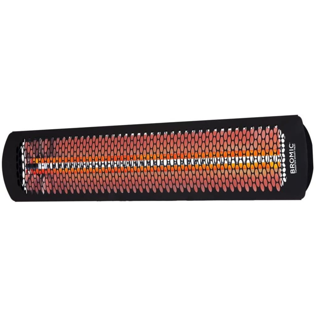 Bromic Heating Tungsten Smart-Heat 56" 3000 Watt 277V Black Commercial Outdoor Electric Patio Heater