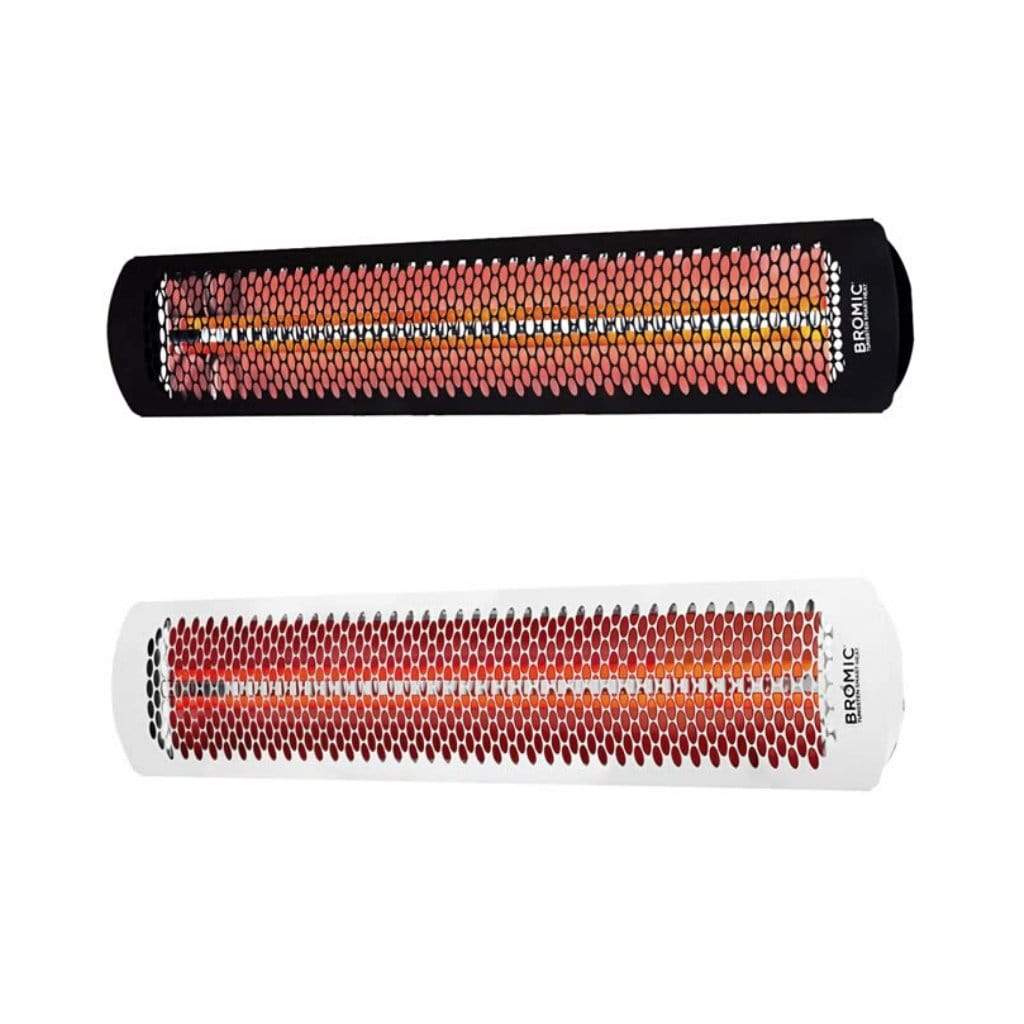 Bromic Heating Tungsten Smart-Heat 56" 3000 Watt 277V Black Commercial Outdoor Electric Patio Heater