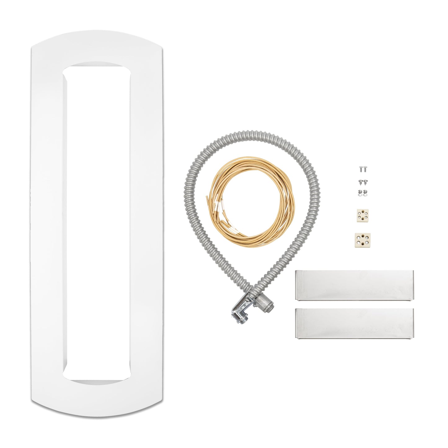 Bromic Heating White Ceiling Recess Kit for Tungsten Smart-Heat 3000W and 6000W Electric Heaters
