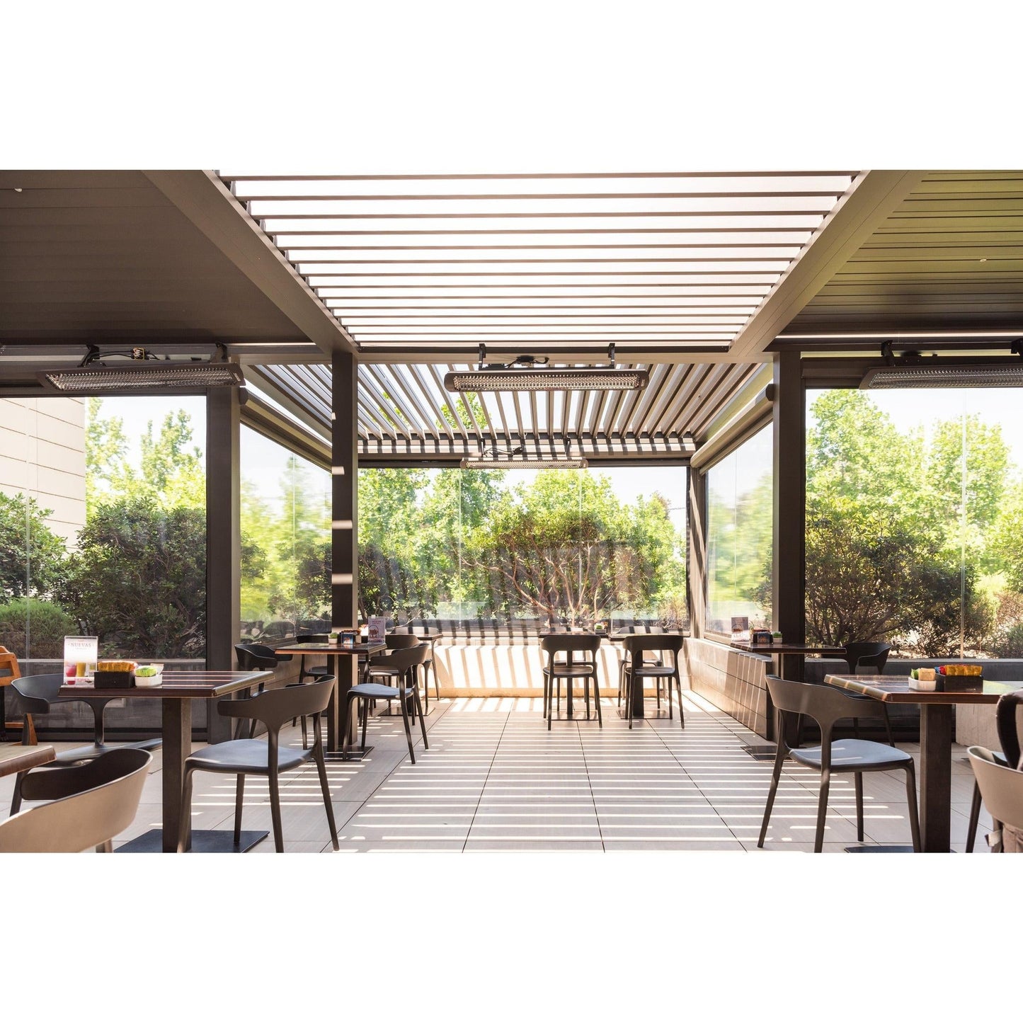 Bromic Heating Tungsten Smart-Heat 44" 2000 Watt 220-240V Black Electric Patio Heater