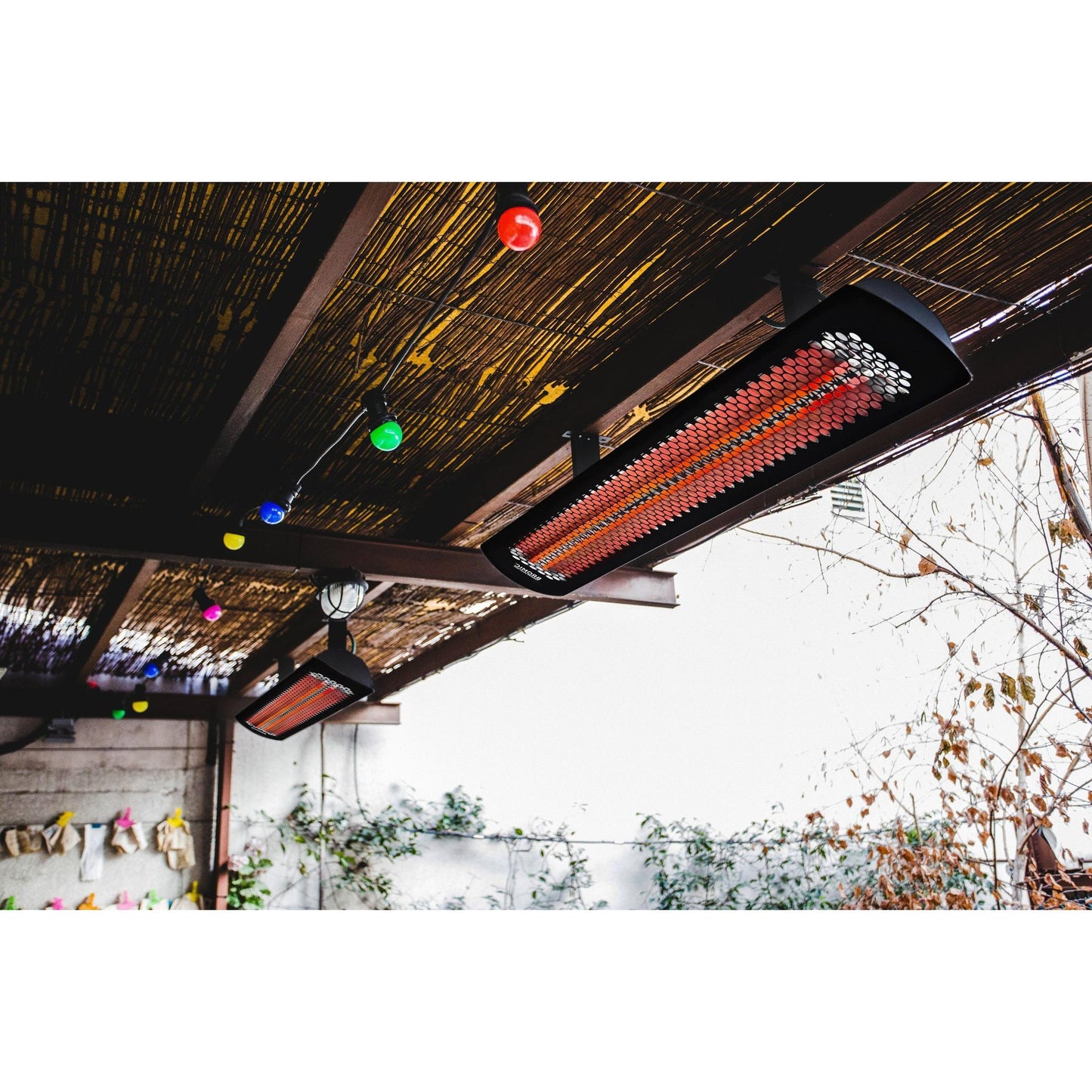Bromic Heating Tungsten Smart-Heat 44" 2000 Watt 220-240V Black Electric Patio Heater