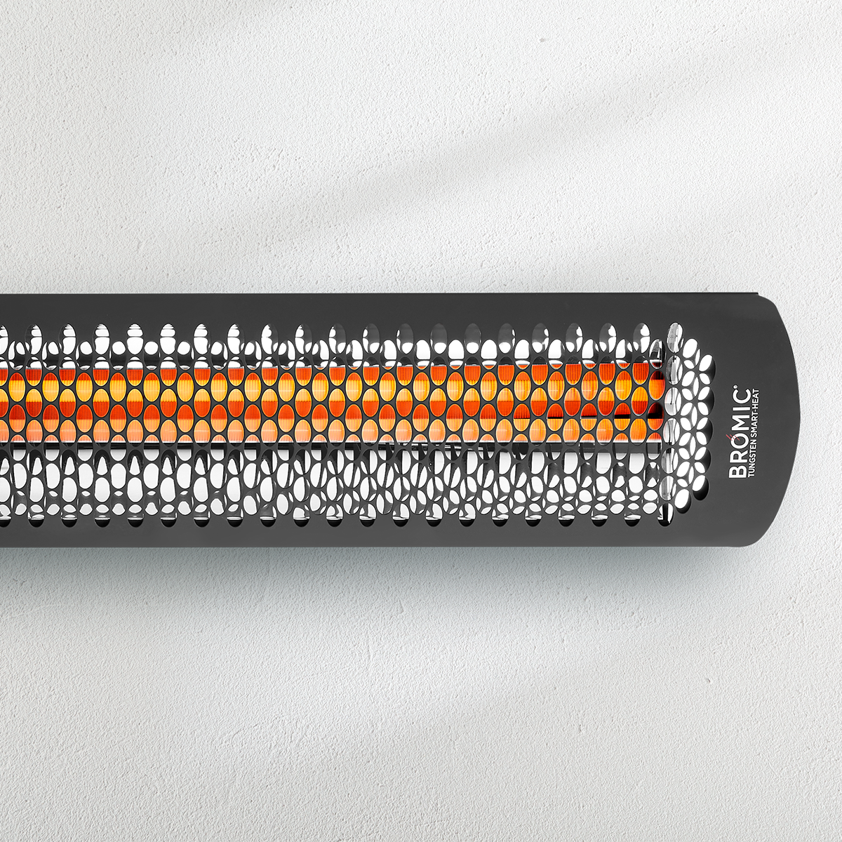 Bromic Heating Tungsten Smart-Heat 44" 4000 Watt 277V Black Electric Patio Heater