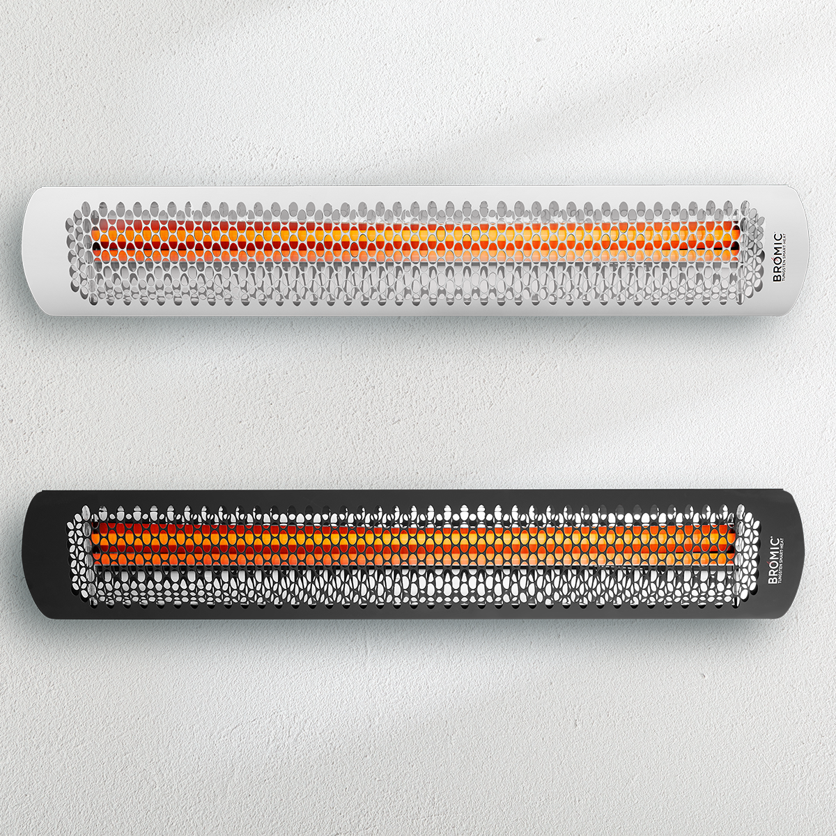 Bromic Heating Tungsten Smart-Heat 44" 4000 Watt 277V Black Electric Patio Heater