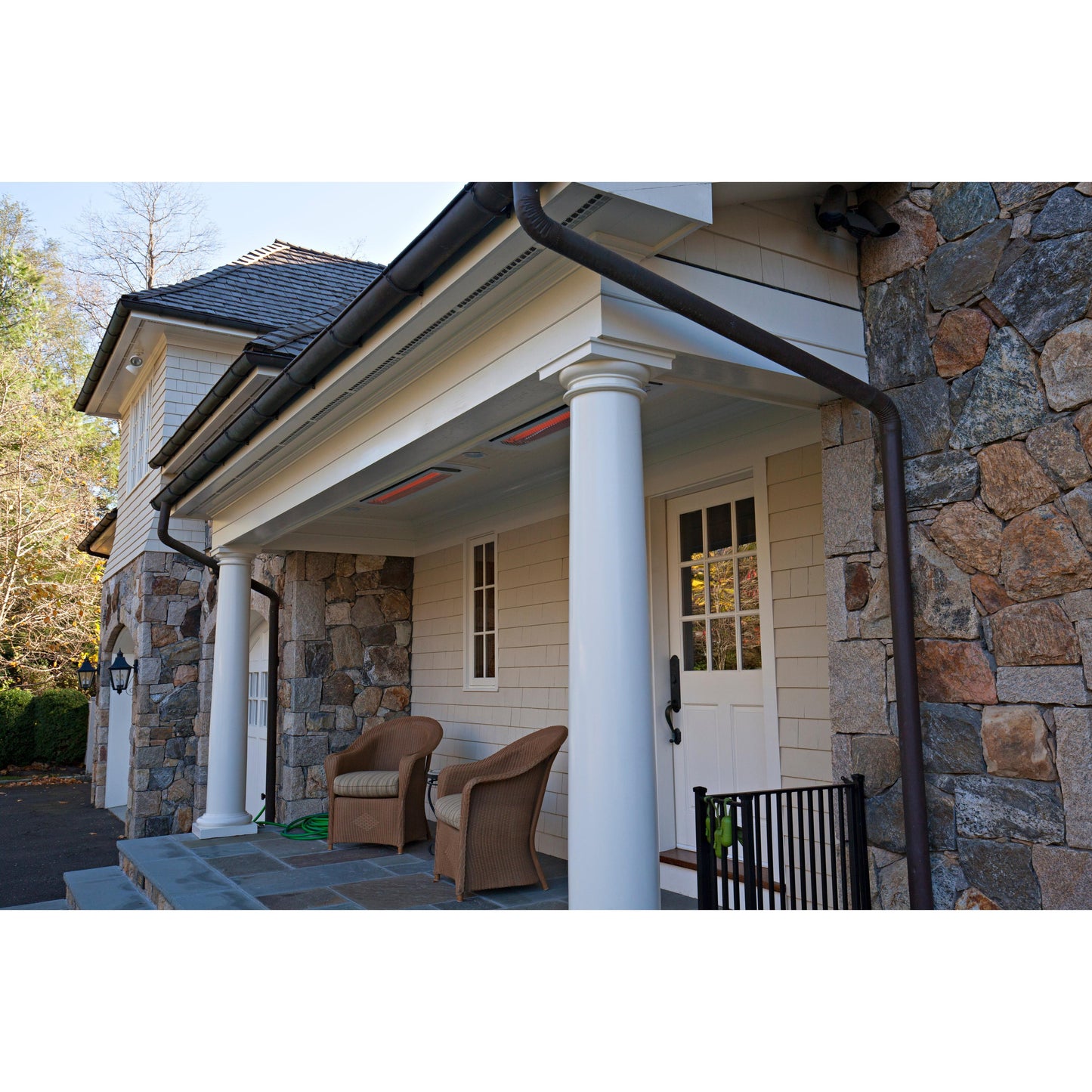 Bromic Heating Tungsten Smart-Heat 44" 4000 Watt 277V White Electric Patio Heater