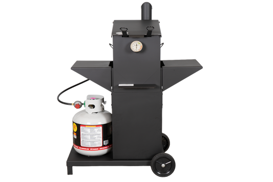 Buck Grill Freedom 4-Gallon Outdoor Propane Deep Fryer With Rolling Cart